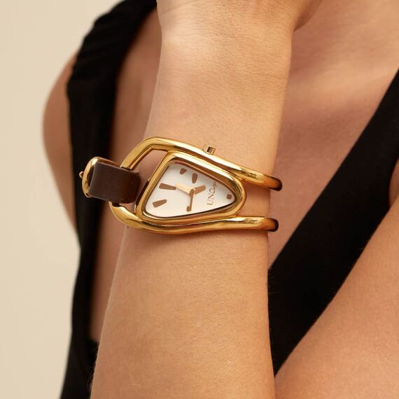 Золотые часы женские UNOde50 Din Don, изображение 2