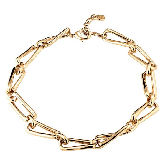 Женское ожерелье золотое крупная цепь Галактика UNOde50 Galaxy