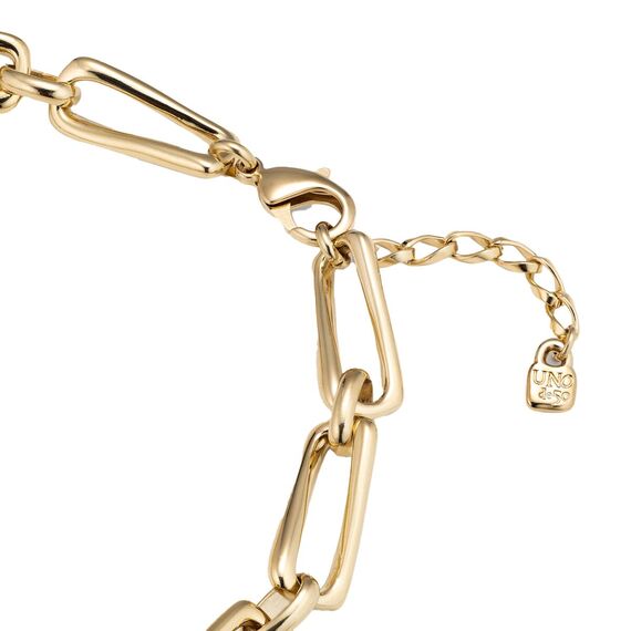 Женское ожерелье золотое крупная цепь Галактика UNOde50 Galaxy, изображение 3