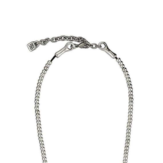 Серебряное ожерелье на шею с жемчугом Жемчужина мудрости UNOde50 Full moon, изображение 2