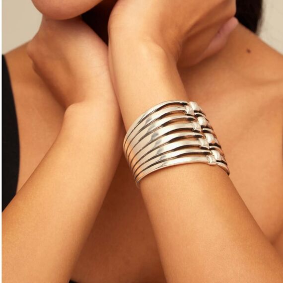 Серебряный браслет женский многослойный UNOde50 Matching, изображение 3