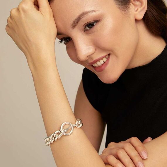 Серебряный браслет женский UNOde50 Electric, Размер (мм): 155, изображение 4