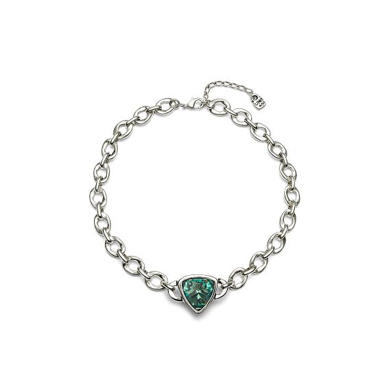 Серебряное ожерелье с кристаллом Сваровски UNOde50 Ser Camaleonica