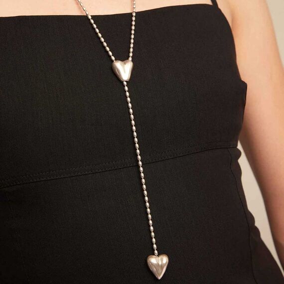 Женское колье галстук с серебром UNOde50 Cupido, изображение 5