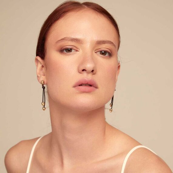 Золотые серьги женские UNOde50 Pretty Love, изображение 3