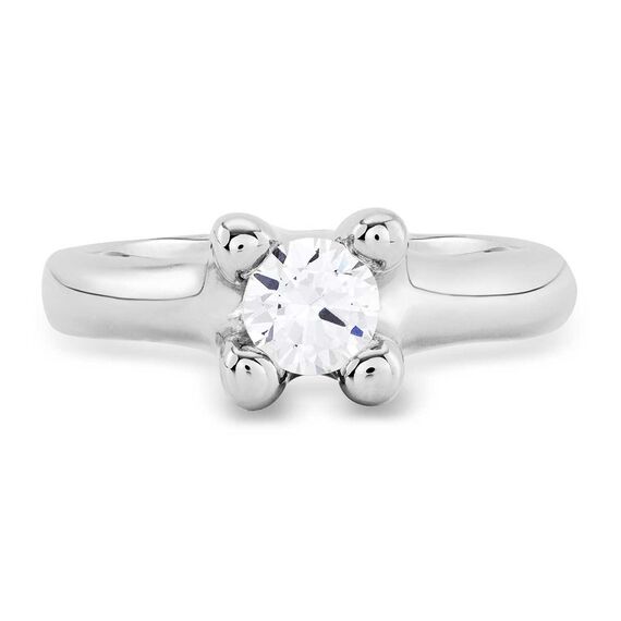 Серебряное кольцо с цирконием UNOde50 Cosmos, Размер (мм): 16,3-16,7, изображение 2