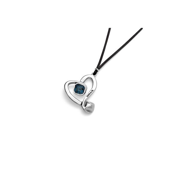 Серебряное ожерелье с кристаллом Сваровски UNOde50 Ser Expresiva, изображение 3