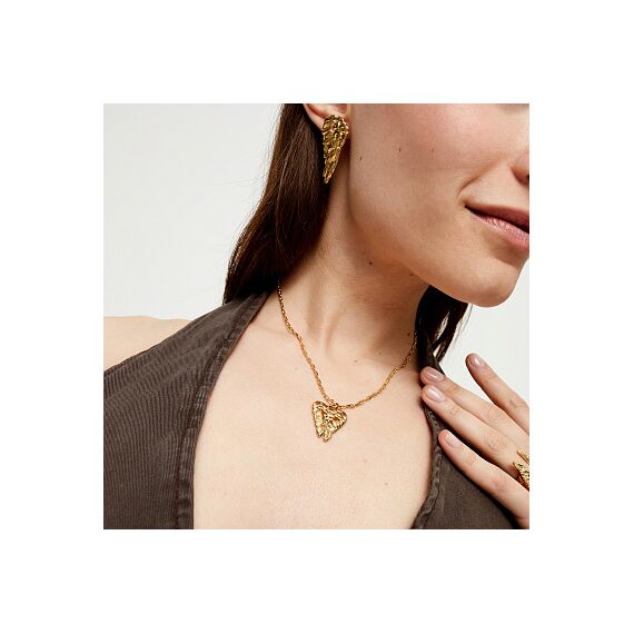 Золотое колье женское Крылья UNOde50 Ser Invencible, изображение 4
