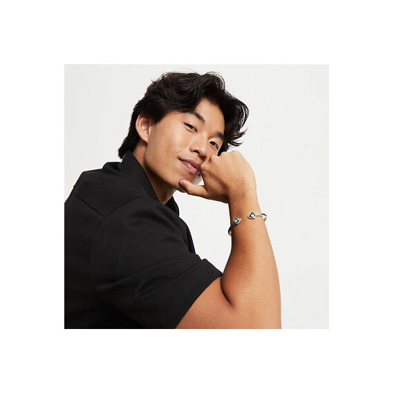 Серебряный браслет с кристаллами Сваровски UNOde50 Ser Camaleonica, изображение 4