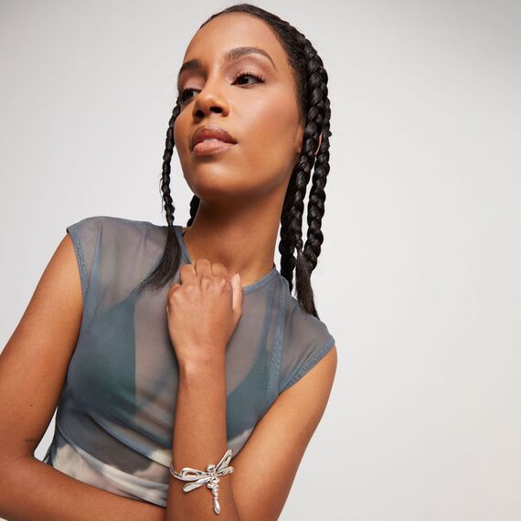 Серебряный браслет женский UNOde50 Ser Rebelde, Размер (мм): 165, изображение 4