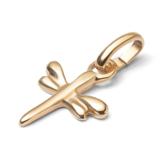 Золотая подвеска женская Стрекоза UNOde50 Hazte Uno, изображение 2