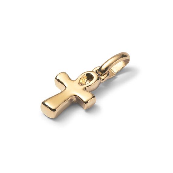 Золотая подвеска женская Крест UNOde50 Hazte Uno, изображение 2