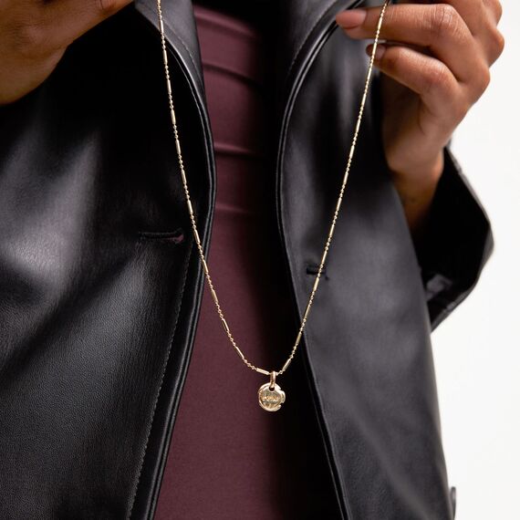 Золотая подвеска женская Hazte Uno Amor, изображение 3