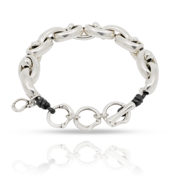 Серебряный браслет женский на руку Ciclon Essentials, изображение 3