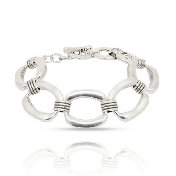 Серебряный браслет женский на руку Ciclon Valerie, изображение 4