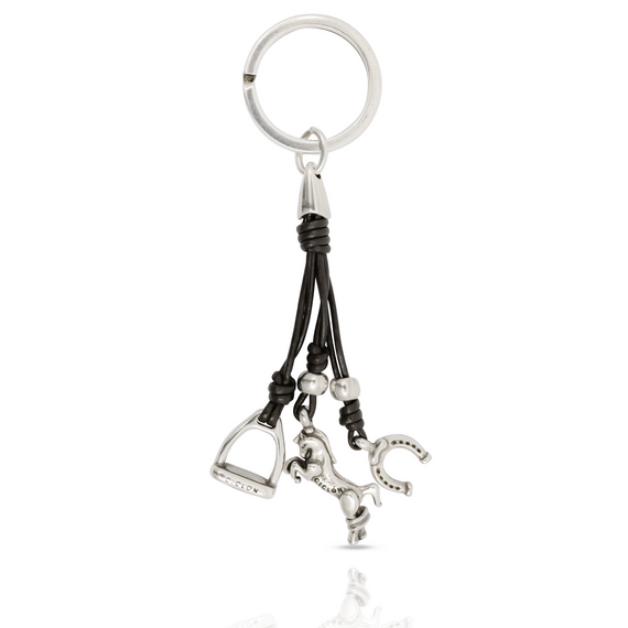 Брелок для ключей кожаный Верховая езда Ciclon Hipica, изображение 4