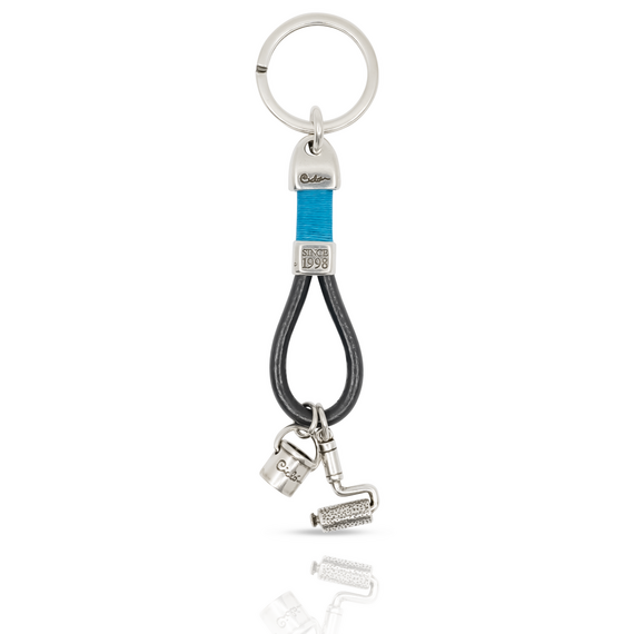 Брелок для ключей серебряный Ciclon Master