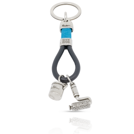 Брелок для ключей серебряный Ciclon Master, изображение 2