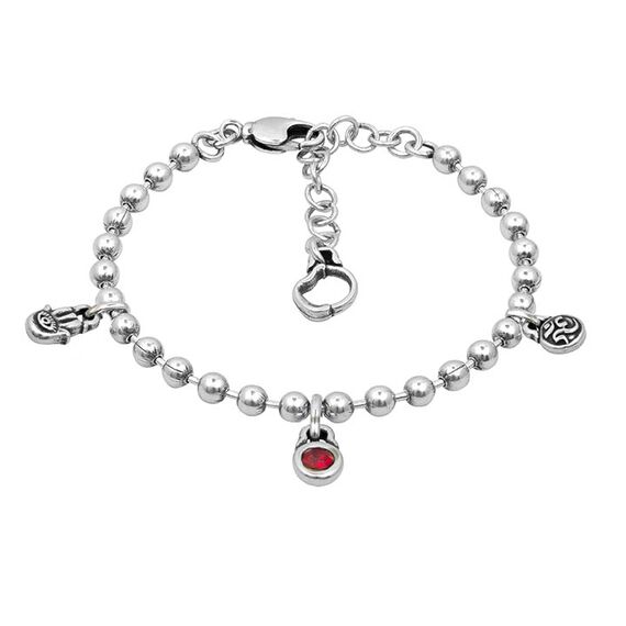 Серебряный браслет с муранским стеклом Ciclon Trance