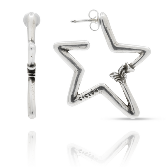 Серебряные серьги женские Ciclon Flella, изображение 4