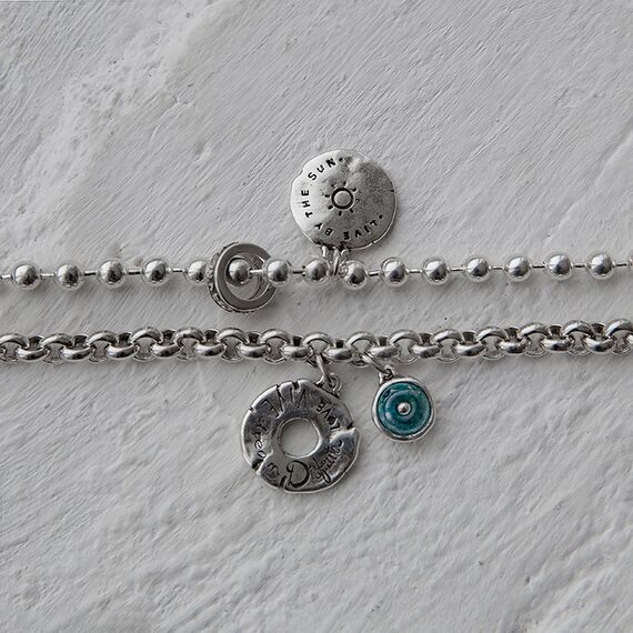 Серебряный браслет женский с подвесками Ciclon Essential, изображение 2