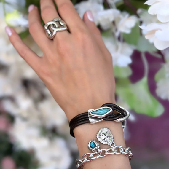 Серебряный браслет с подвесками Сейчас или никогда Ciclon Ahora, изображение 2