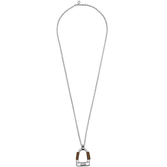 Серебряная цепочка с подвеской Ciclon Estribo