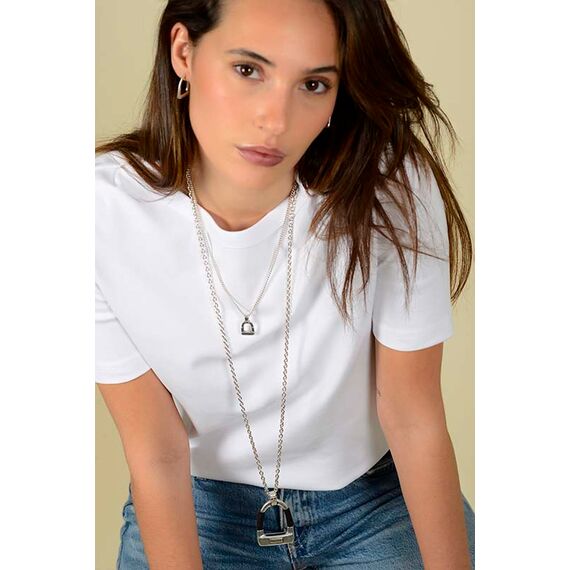 Серебряная цепочка с подвеской Ciclon Porto, изображение 2