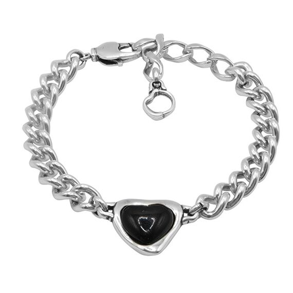 Серебряный браслет с сердечком Ciclon Idilio