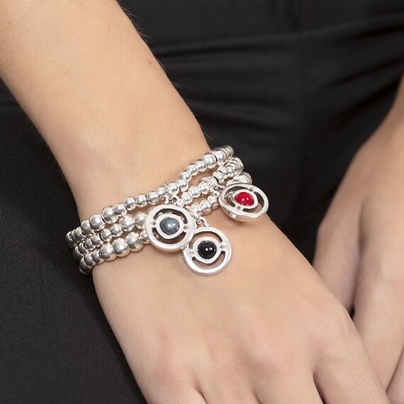 Серебряный браслет с муранским стеклом Ciclon Magnifica, изображение 2