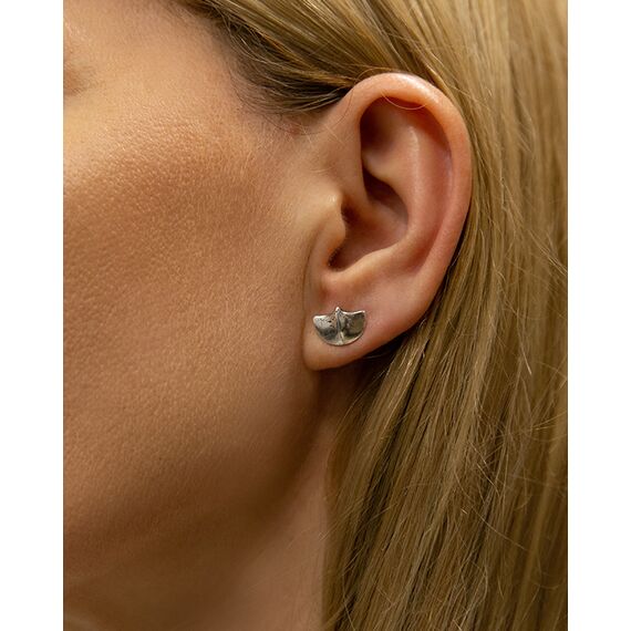 Серебряные серьги гвоздики Ciclon Estirpe, изображение 2