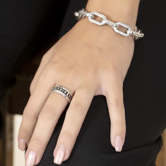 Серебряное кольцо Ciclon Mente Y Cuerpo, Размер (мм): 18,4, изображение 2