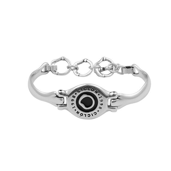 Серебряный браслет женский Ciclon Ying Yang