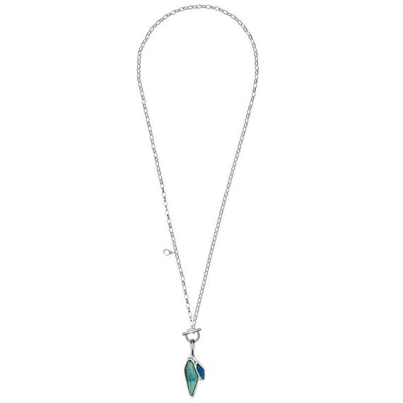 Серебряное колье женское Ciclon Laguna Negra