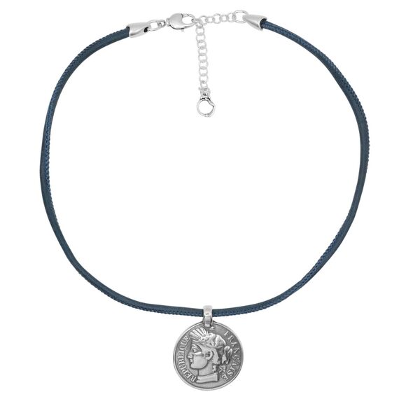 Серебряное колье женское Ciclon France