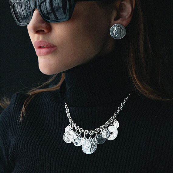 Серебряные серьги женские Ciclon Blanche, изображение 3