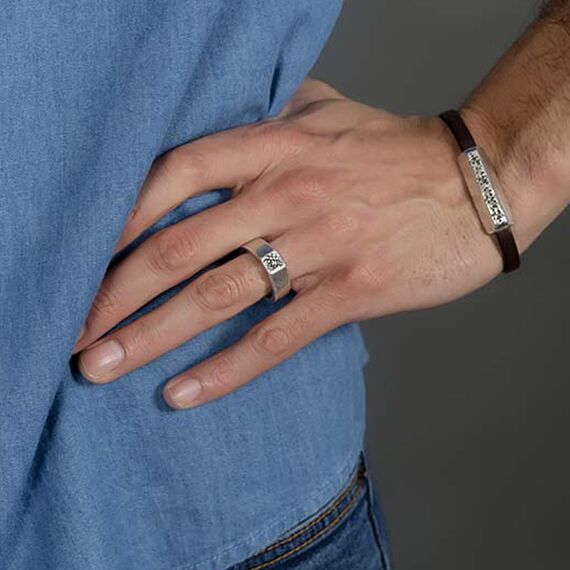 Серебряное кольцо мужское Ciclon Forja, Размер (мм): 21,5-22, изображение 2