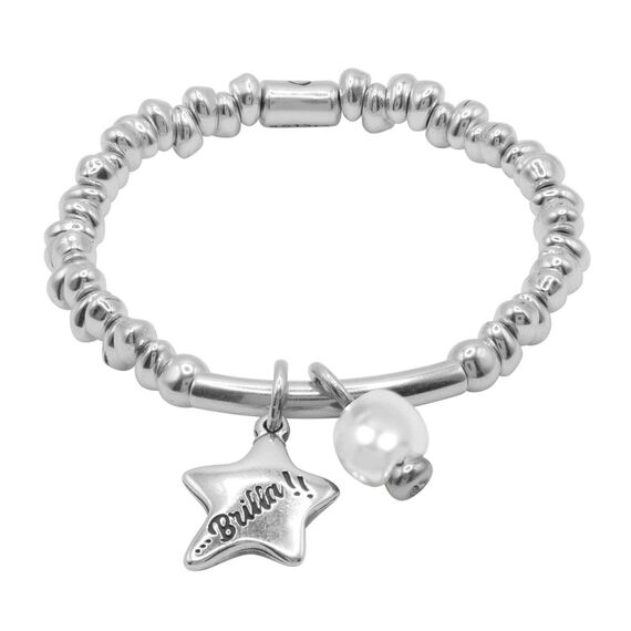 Серебряный браслет с муранским стеклом Ciclon Cosmica