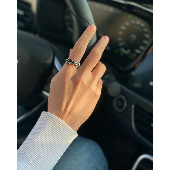 Cеребряное кольцо Ciclon Rizo, Размер (мм): 21,5-22, изображение 2