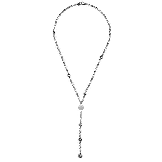 Серебряное колье с муранским стеклом Ciclon Kermes