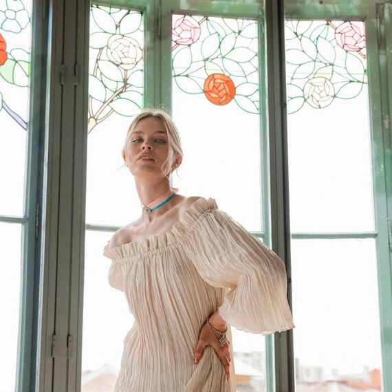 Серебряный браслет цепочка с жемчугом Majorica Calatrava, изображение 3