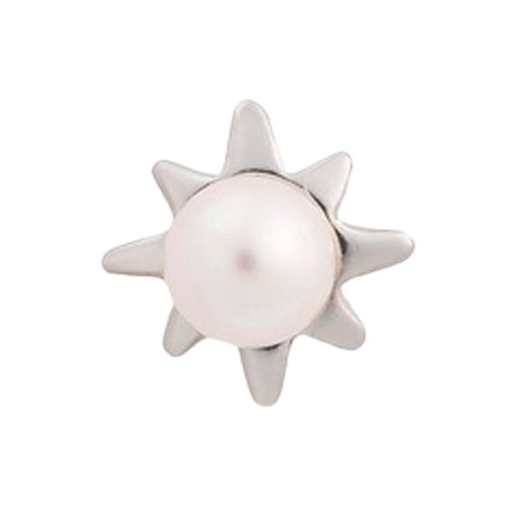 Серебряные серьги женские с жемчугом Majorica Cos