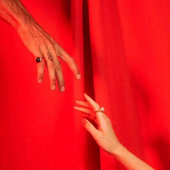 Золотое кольцо женское с жемчугом Majorica Zale, Размер (мм): 16,8, изображение 3