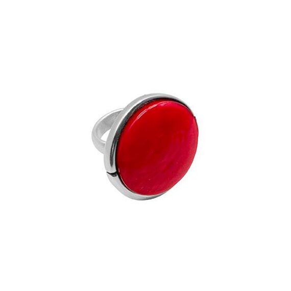 Серебряное кольцо с муранским стеклом Ciclon Elegance, Размер (мм): 16,5-17,2