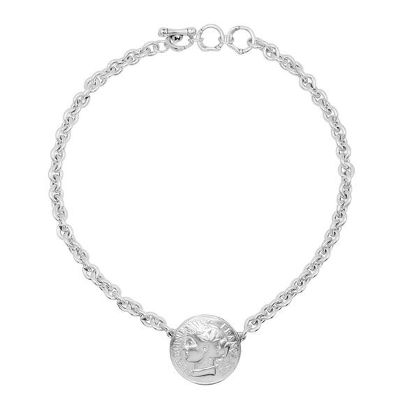 Серебряное колье женское Ciclon France