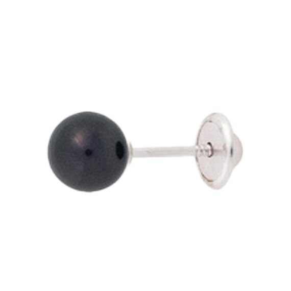 Серебряные серьги женские с жемчугом Majorica Baby lyra