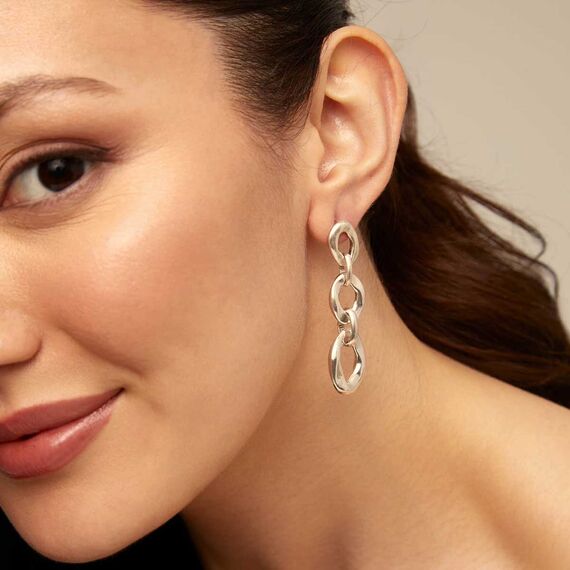 Серебряные серьги женские UNOde50 Yolo, изображение 4
