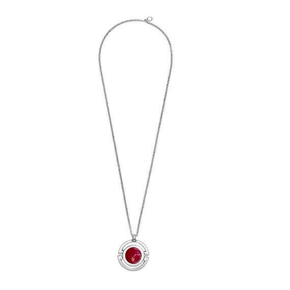 Серебряное колье с муранским стеклом Ciclon Elegance