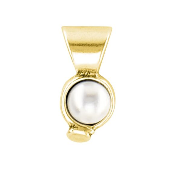 Золотая подвеска с жемчугом UNOde50 My Pearl