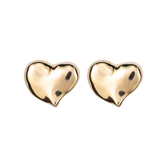 Золотые серьги женские Сердце UNOde50 Heart